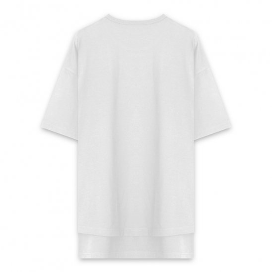 STAMPD | DOUBLE LAYER RELAXED TEE / WHITE