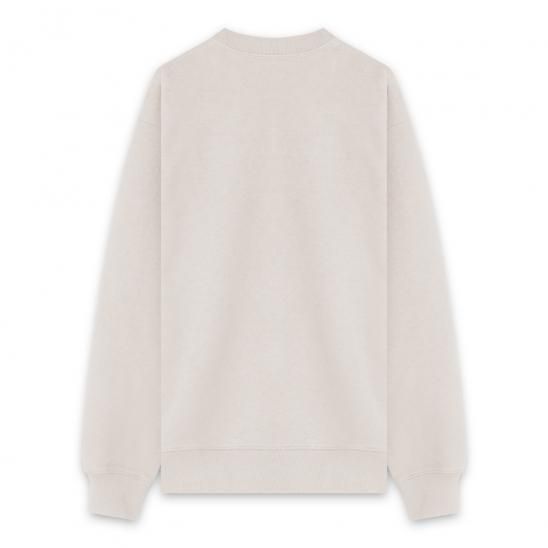 STAMPD | WASHED STACKED LOGO CREWNECK / SAND