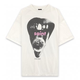 SAINT MXXXXXX | TEE DRAG / WHITE