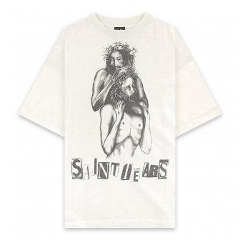 SAINT MXXXXXX | STT TEE DBL JESUS / WHITE