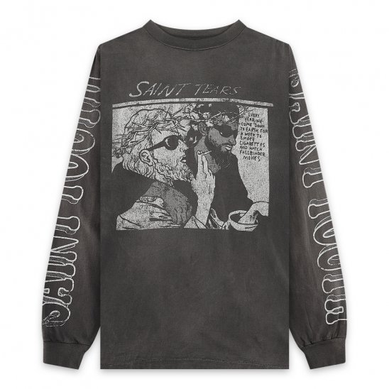 SAINT MXXXXXX | LS TEE SONICYOUTH / BLACK