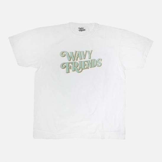 WAVY & FRIENDS | WYT-004 T-SHIRTS / WHITE