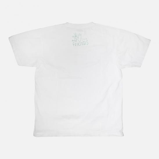 WAVY & FRIENDS | WYT-004 T-SHIRTS / WHITE