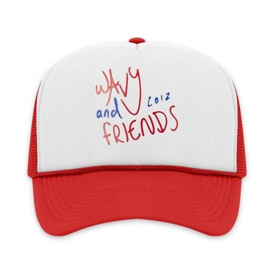 WAVY & FRIENDS | WYC-007 CAP / RED