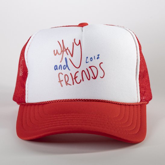 WAVY & FRIENDS | WYC-007 CAP / RED
