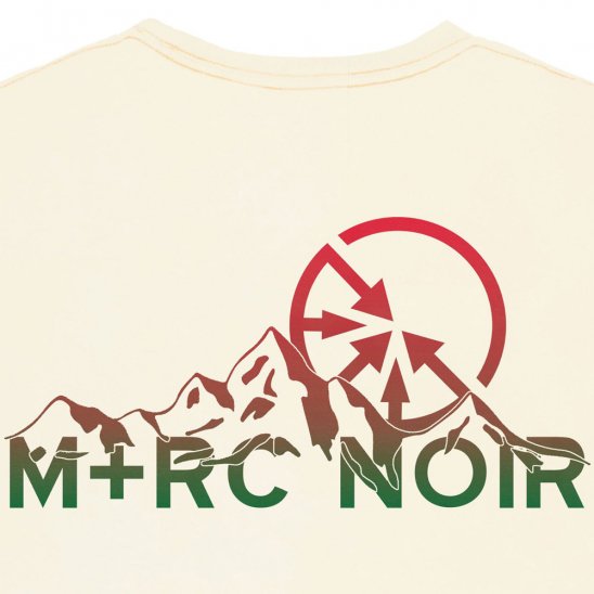 M+RC NOIR | M+RC MOUNTAIN TEE / BEIGE