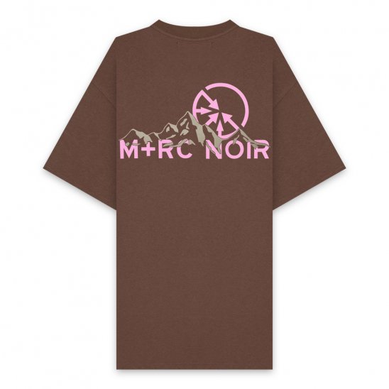 M+RC NOIR(マルシェノア) 商品ページ - M+RC MOUNTAIN TEE / BROWN