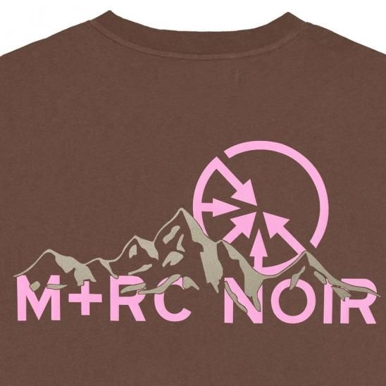 M+RC NOIR(マルシェノア) 商品ページ - M+RC MOUNTAIN TEE / BROWN