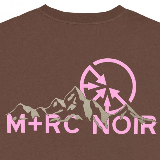 M+RC NOIR | M+RC MOUNTAIN TEE / BROWN