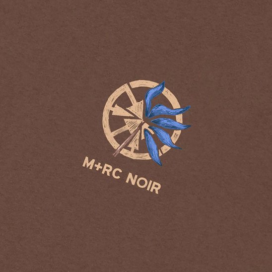 M+RC NOIR | M+RC CROSSOVER TEE / BROWN