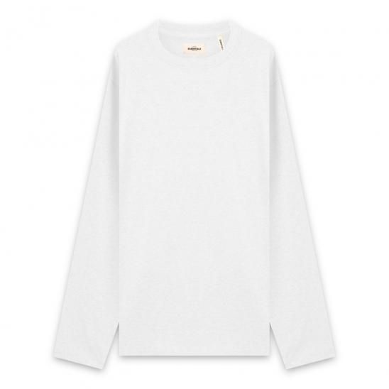 FOG ESSENTIALS | BOXY GRAPHIC LONG SLEEVE T-SHIRT / WHITE