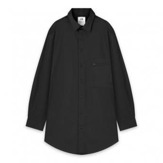 Y-3 ADIDAS YOHJI YAMAMOTO | M CLASSIC C L BUTTON D SHIRT / BLACK