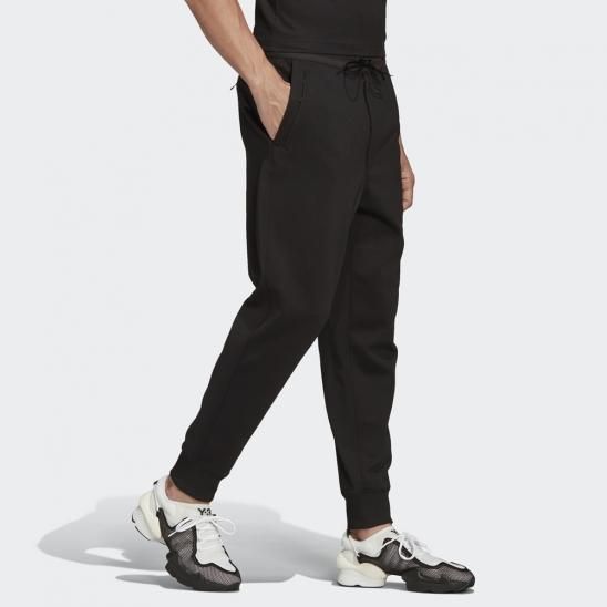 Y-3 ADIDAS YOHJI YAMAMOTO | M CLASSIC CUFFED TRACK PANTS / BLACK