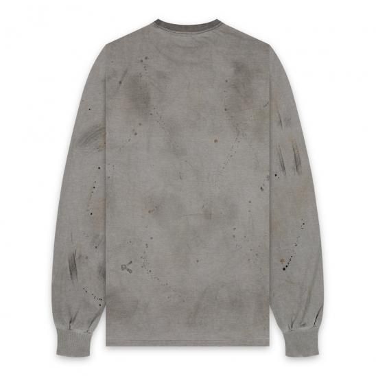 SOMEIT | O.P LS VINTAGE TEE / STONE GREY