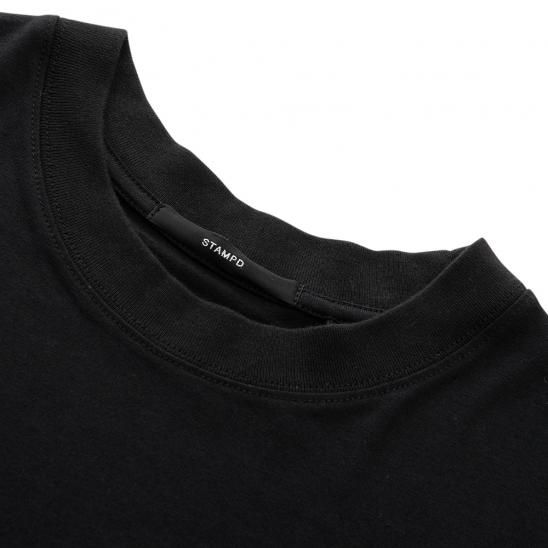 STAMPD | OVERSIZED GREECE TEE / BLACK