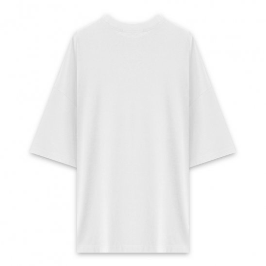 STAMPD | OVERSIZED GREECE TEE / WHITE