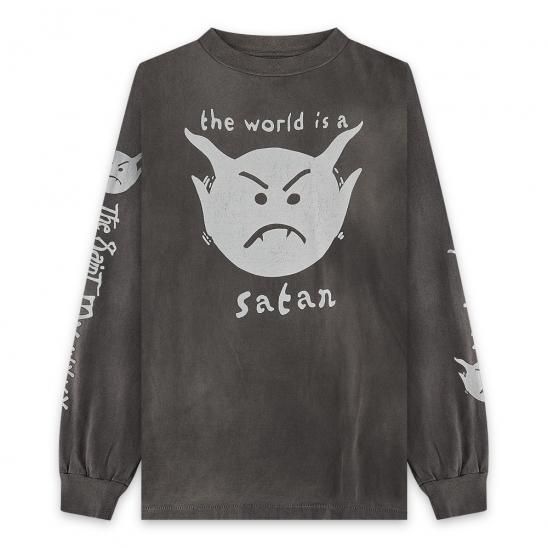 SAINT MXXXXXX | LS TEE SATAN / BLACK