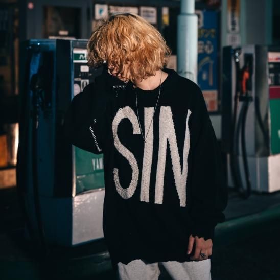 SAINT MXXXXXX | WOOL SWTER SIN / BLACK