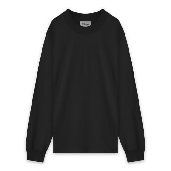 FOG ESSENTIALS | LONG SLEEVE T-SHIRT / BLACK