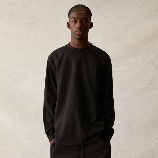 FOG ESSENTIALS | LONG SLEEVE T-SHIRT / BLACK