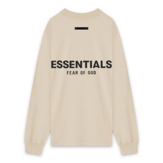 FOG ESSENTIALS | LONG SLEEVE T-SHIRT / CREAM