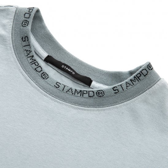 STAMPD | RIBBED STUDIO RELAXED TEE / SEA SLATE