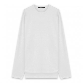 STAMPD | DOUBLE LAYER RELAXED LS TEE / WHITE