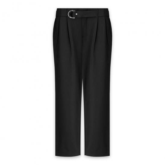 STAMPD | WOOL BERLIN BRAND PANT / BLACK