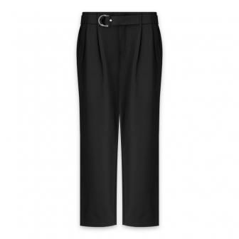 STAMPD | WOOL BERLIN BRAND PANT / BLACK