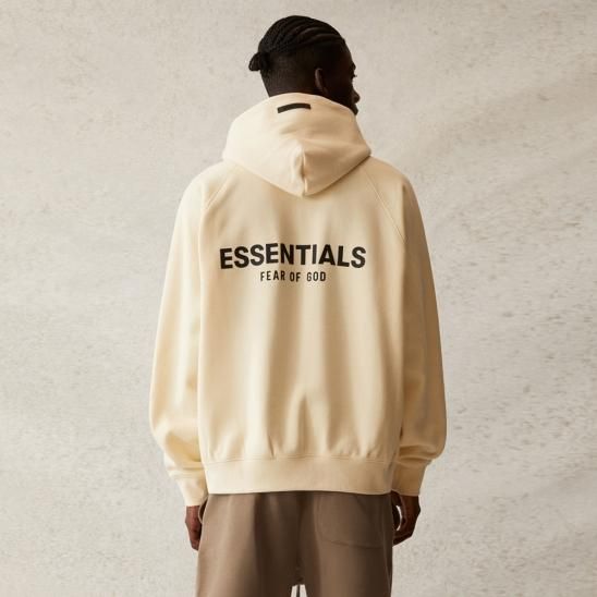 FOG ESSENTIALS | PULLOVER HOODIE / CREAM