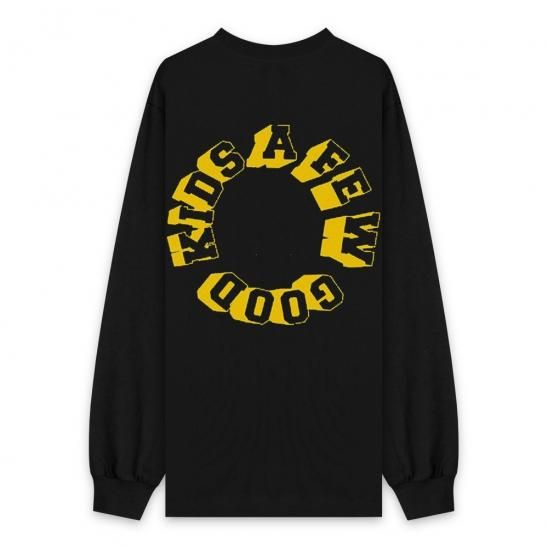 A FEW GOOD KIDS | CIRCLE LOGO LONG SLEEVE / BLACK