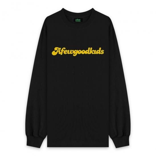 A FEW GOOD KIDS | CIRCLE LOGO LONG SLEEVE / BLACK