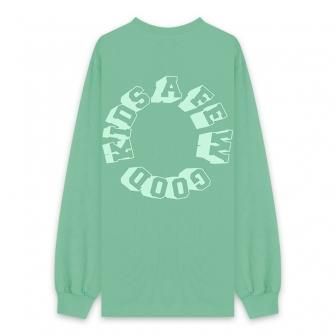 A FEW GOOD KIDS | CIRCLE LOGO LONG SLEEVE / GREEN