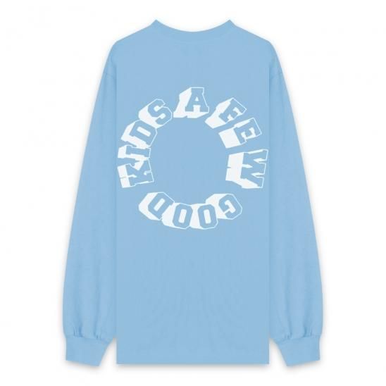 A FEW GOOD KIDS | CIRCLE LOGO LONG SLEEVE / LIGHT BLUE