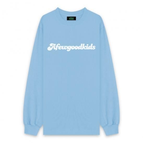 A FEW GOOD KIDS | CIRCLE LOGO LONG SLEEVE / LIGHT BLUE