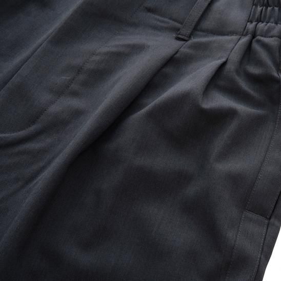 Y-3 ADIDAS YOHJI YAMAMOTO | M CLASSIC REFINED WOOL CUFF PANTS / CARBON