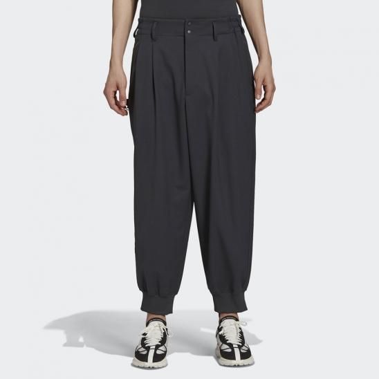 Y-3 ADIDAS YOHJI YAMAMOTO | M CLASSIC REFINED WOOL CUFF PANTS / CARBON