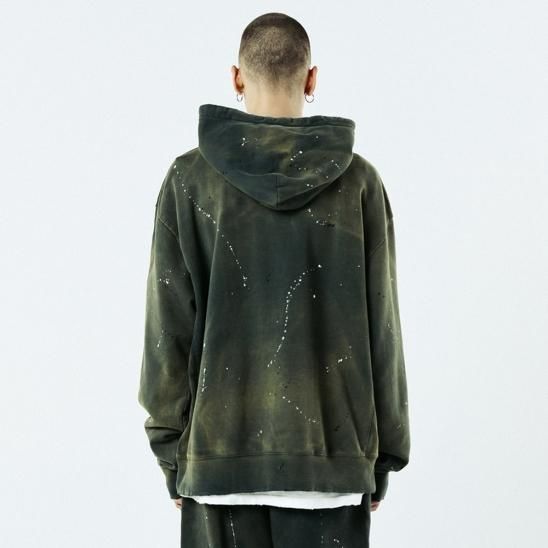 SOMEIT | K.O.K VINTAG HOODIE / KHAKI