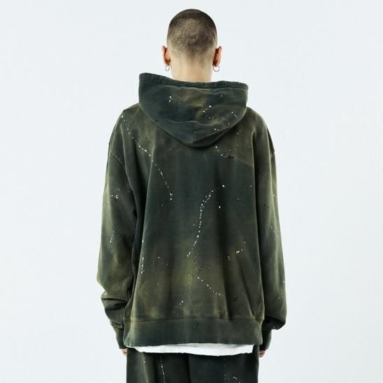 SOMEIT | K.O.K VINTAG HOODIE / KHAKI