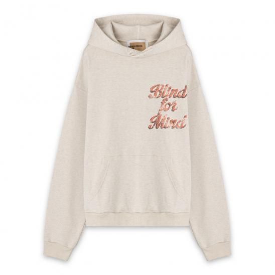 MINDSEEKER | VINTAGE RELUX FIT PIN UP GIRL HOODY / IVORY