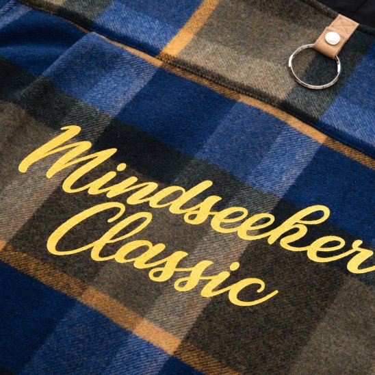 MINDSEEKER | MSB HOOD CHECK SHIRT JKT / BLUE