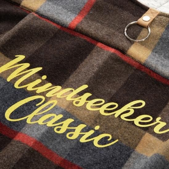 MINDSEEKER | MSB HOOD CHECK SHIRT JKT / BROWN