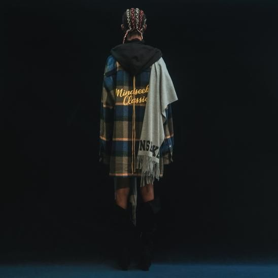 MINDSEEKER | MSB HOOD CHECK SHIRT JKT / BROWN