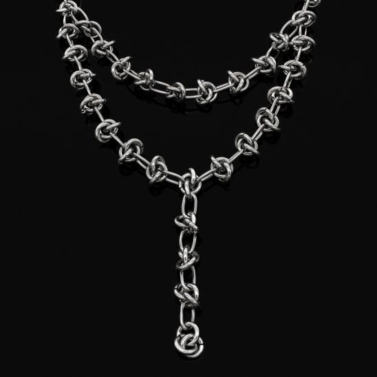 GLOSS&MATT | ROGERIO NECKLACE / SILVER