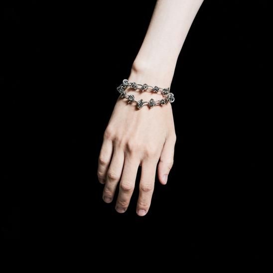 GLOSS&MATT | ROGERIO BRACELET / SILVER