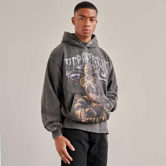 REPRESENT | AS GOOD AS DEAD HOODIE / VINTAGE GREY