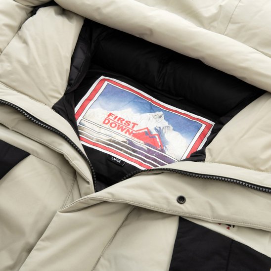 FIRST DOWN | MOUNTAIN DOWN PARKA / SILVER GRAY