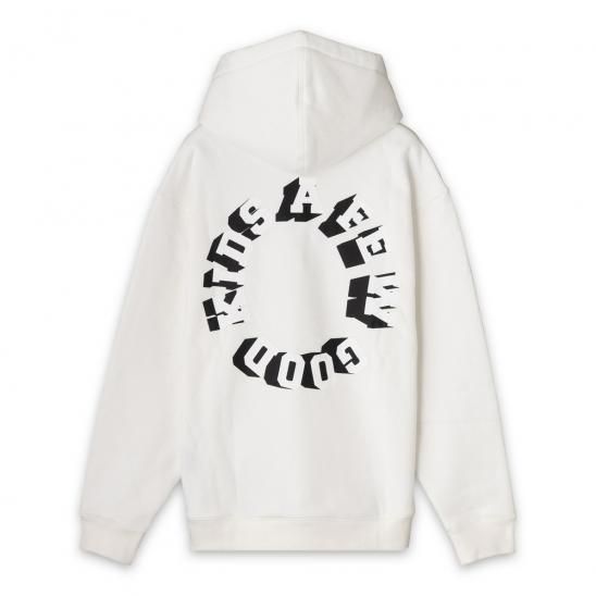  A FEW GOOD KIDS | 3D CIRCLE LOGO HOODIE / WHITE