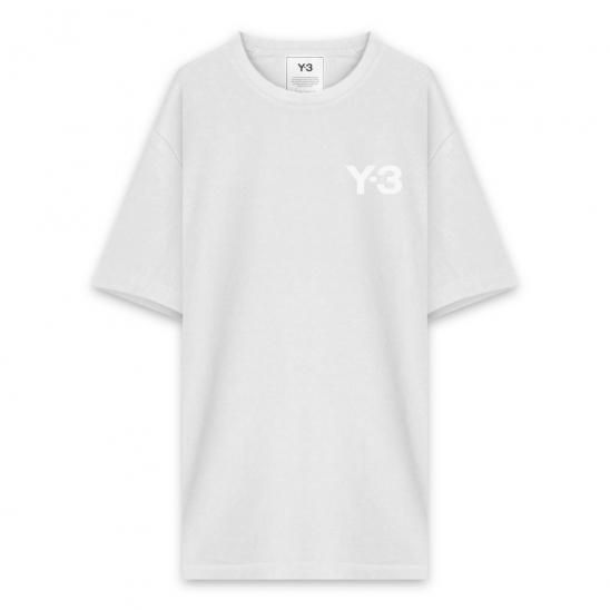 Y-3 ADIDAS YOHJI YAMAMOTO | M CLASSIC CHEST LOGO SS TEE / CORE WHITE