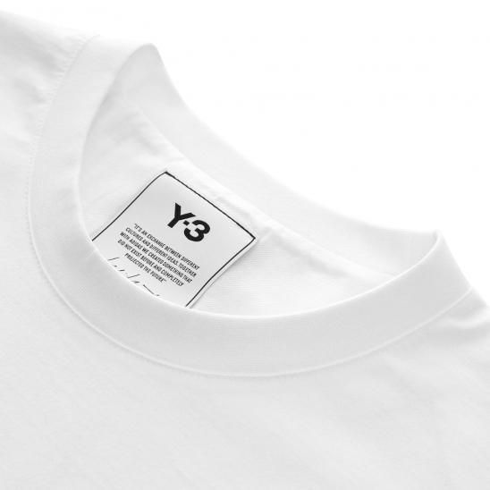 Y-3 ADIDAS YOHJI YAMAMOTO | M CLASSIC CHEST LOGO SS TEE / CORE WHITE